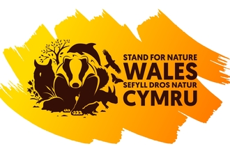 Stand for nature logo of wildlife