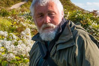 Mike Alexander outside. 