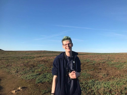 Rob, Skomer Visitor Officer