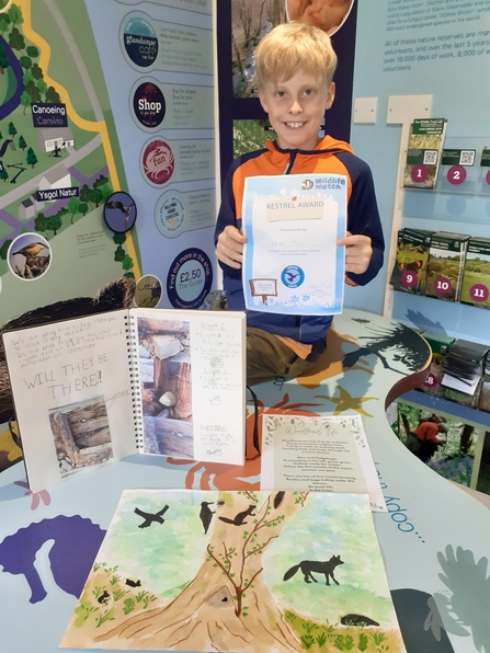 Elliott's Kestrel Award